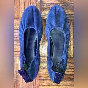 Mercedes Castillo Royal Blue Suede Ballet Flats 40/9.5